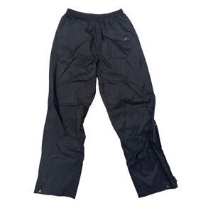 Helly Hansen Outer Shell Pants Ski Rain Windbreaker Waterproof Black, size M